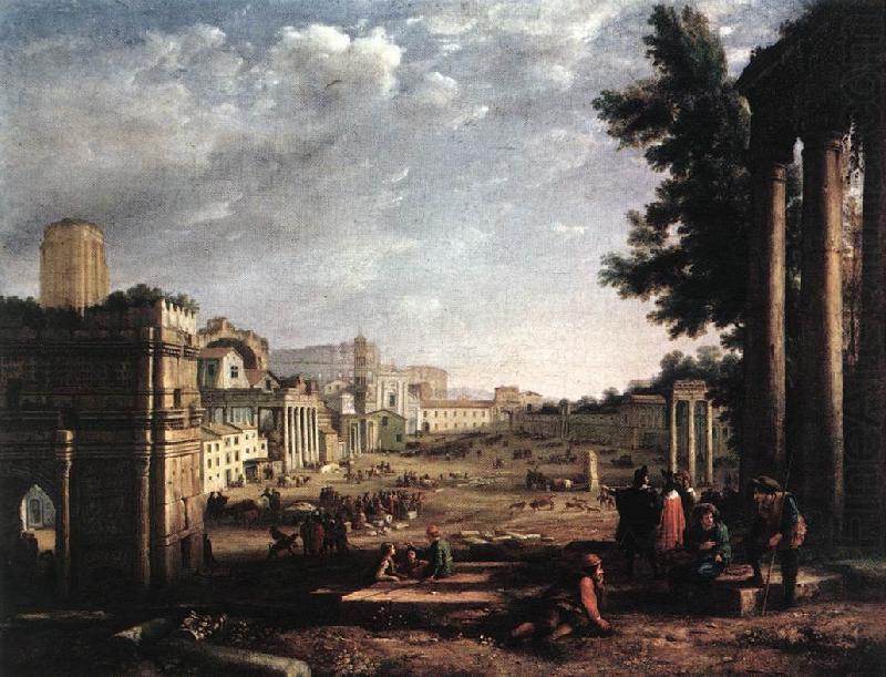 The Campo Vaccino, Rome dfg, Claude Lorrain